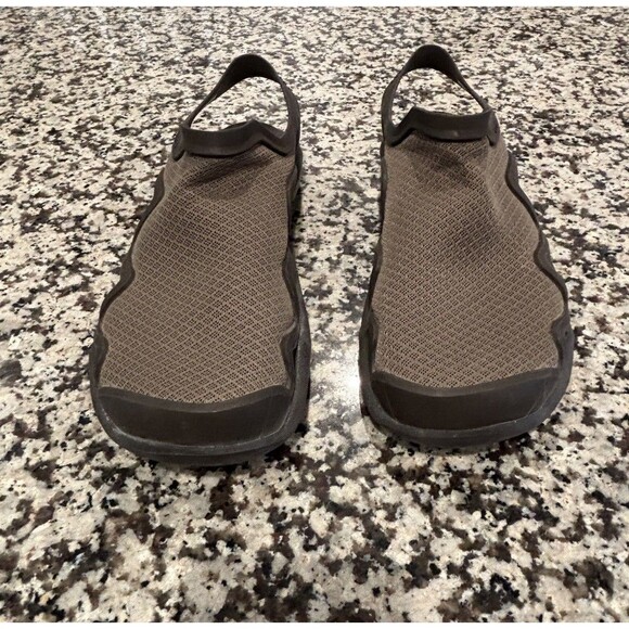 Crocs Swiftwater Wave Sandals Brown Mesh Slip On Water Shoes Men\'s Size 10